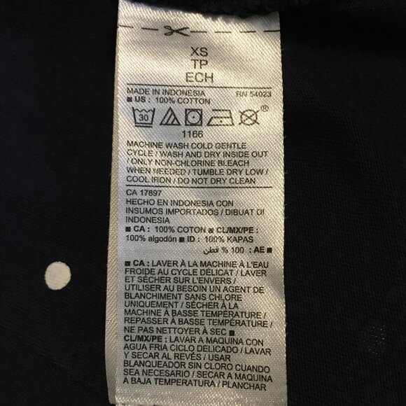 Old Navy Cute Polka Dot Tie Hem Button Collar Cotton Tank Top - Picture 10 of 15